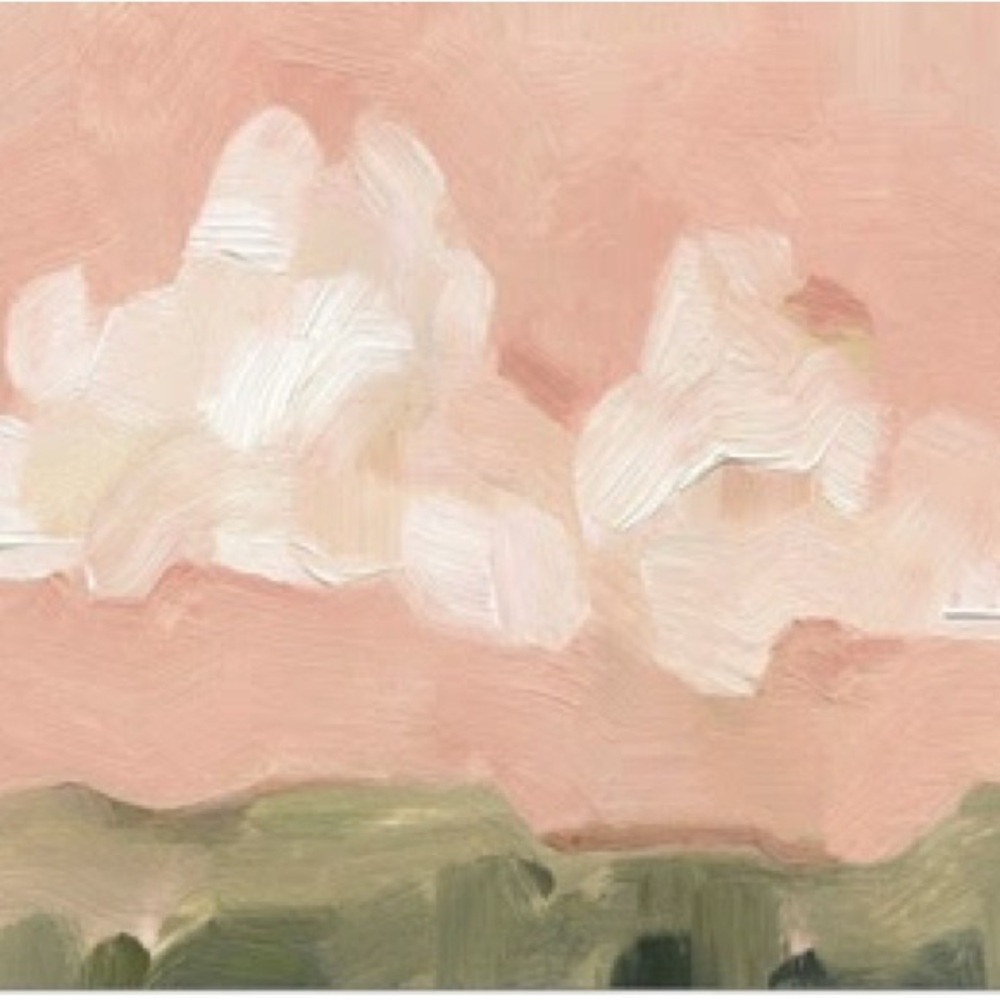 24″ × 16″ Poster Print “Pink Haze Sunset I”